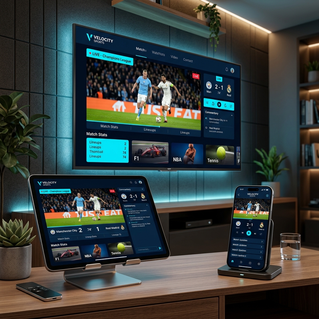 Interface de streaming montrant une playlist iptv m3u france avec chaînes m3u sport et films VOD en 4K.